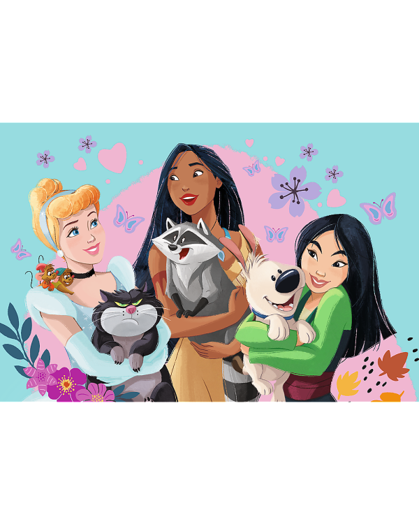 Дополнительное изображение книги «TREFL DISNEY PRINCESS Минипазл Принцессы 54 шт.»