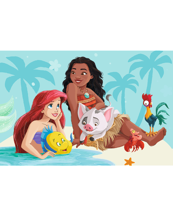 Дополнительное изображение книги «TREFL DISNEY PRINCESS Минипазл Принцессы 54 шт.»