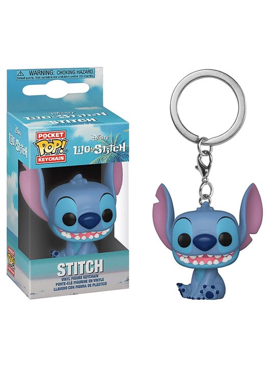 Обложка книги «FUNKO POP! Брелок: Lilo & Stitch - Stitch»