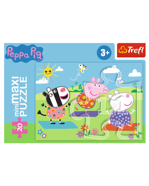 TREFL PEPPA PIG Мини-макси пазл Свинка Пеппа, 20 шт.