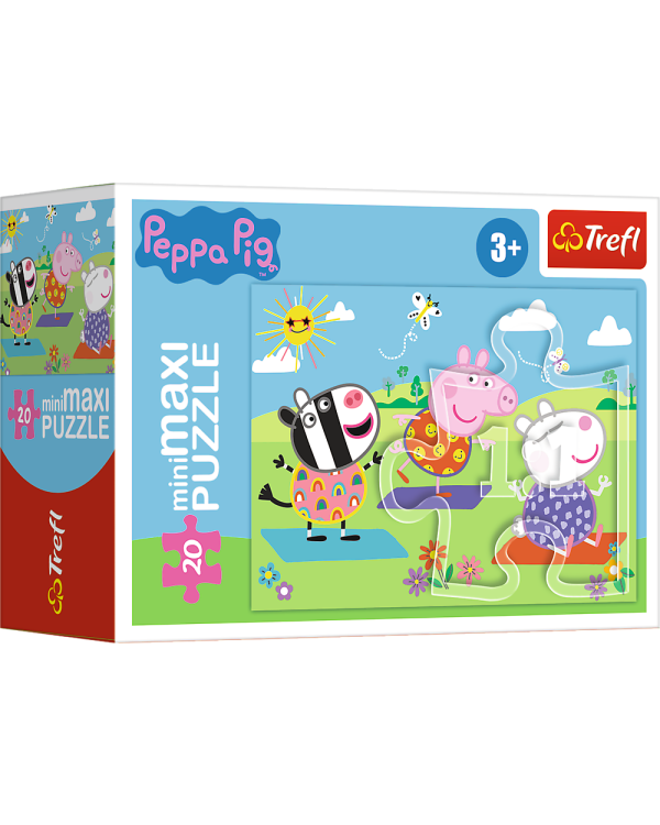 TREFL PEPPA PIG Мини-макси пазл Свинка Пеппа, 20 шт.