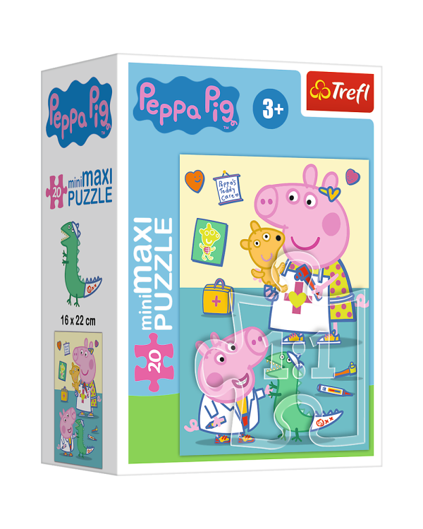 TREFL PEPPA PIG Мини-макси пазл Свинка Пеппа, 20 шт.
