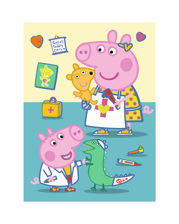 TREFL PEPPA PIG Мини-макси пазл Свинка Пеппа, 20 шт.