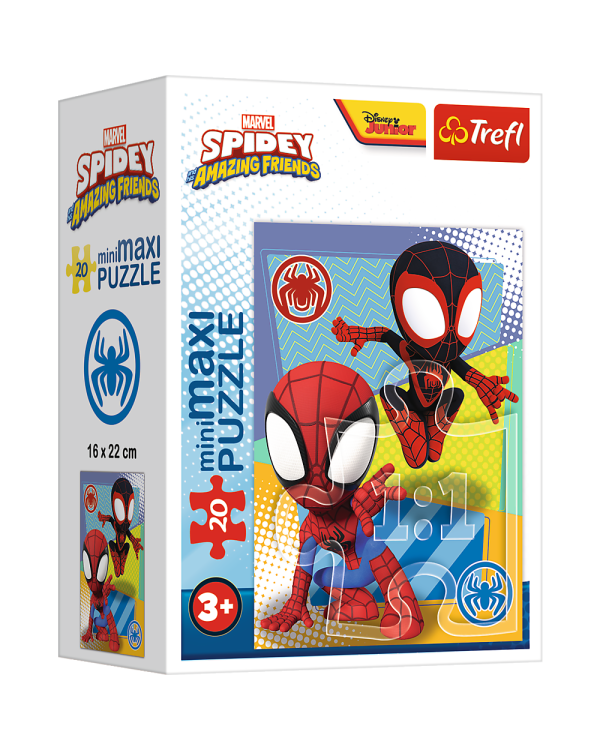 TREFL SPIDER-MAN Мини-макси пазл Спайди, 20 шт.