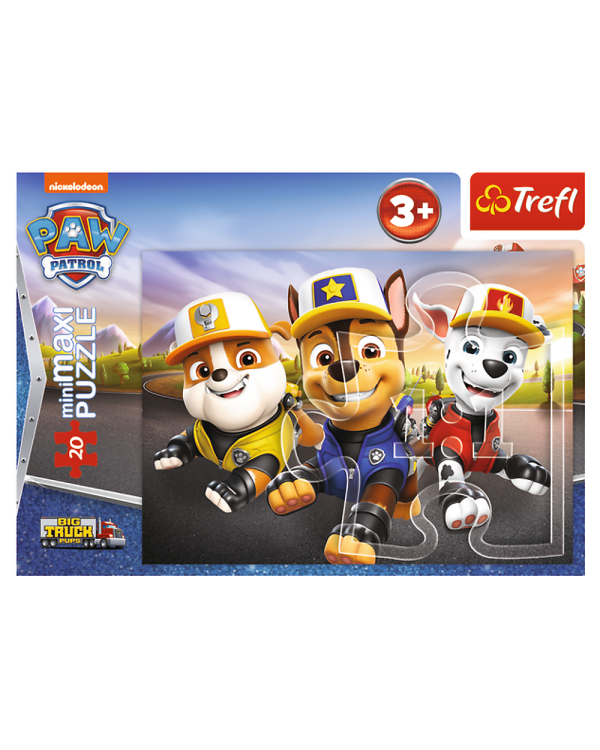 Дополнительное изображение книги «TREFL PAW PATROL Мини-макси пазл Щенячий патруль, 20 шт.»