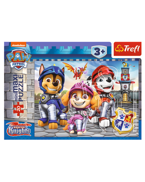 Дополнительное изображение книги «TREFL PAW PATROL Мини-макси пазл Щенячий патруль, 20 шт.»