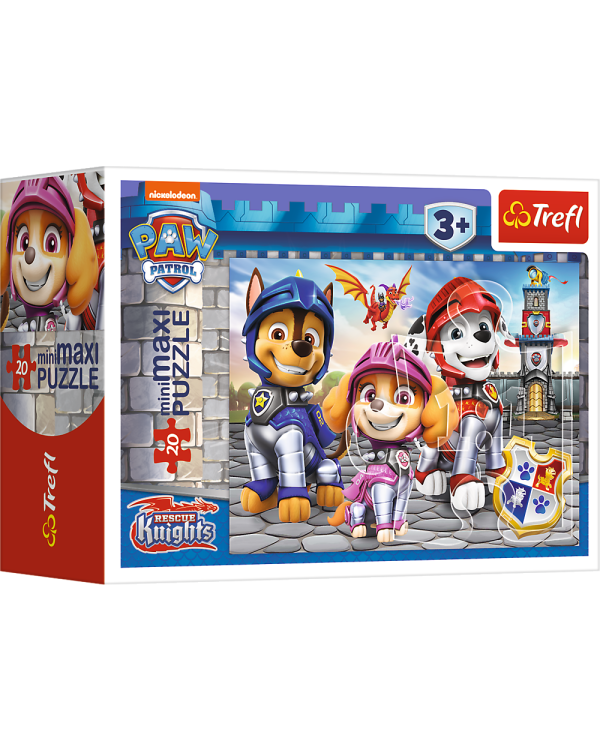 Дополнительное изображение книги «TREFL PAW PATROL Мини-макси пазл Щенячий патруль, 20 шт.»