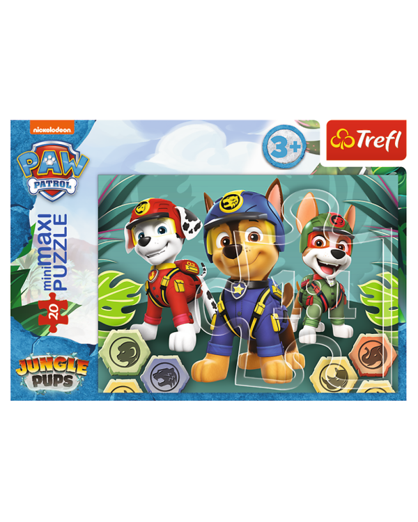 Дополнительное изображение книги «TREFL PAW PATROL Мини-макси пазл Щенячий патруль, 20 шт.»