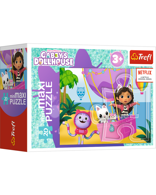 TREFL GABBY´S DOLLHOUSE Мини макси пазл 20 шт.