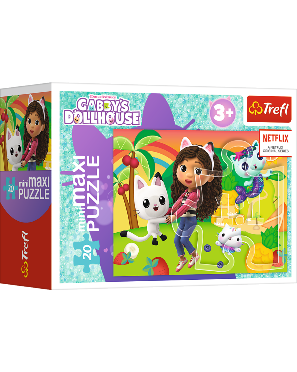 TREFL GABBY´S DOLLHOUSE Мини макси пазл 20 шт.