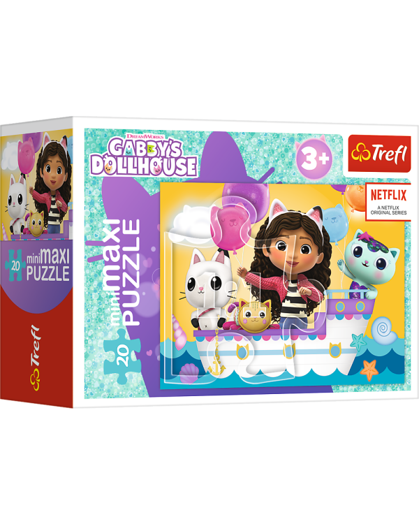 TREFL GABBY´S DOLLHOUSE Мини макси пазл 20 шт.