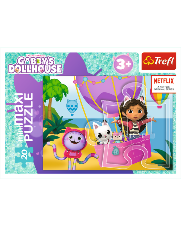 TREFL GABBY´S DOLLHOUSE Мини макси пазл 20 шт.