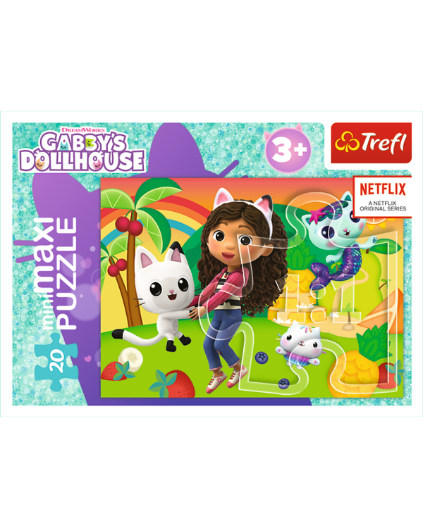 TREFL GABBY´S DOLLHOUSE Мини макси пазл 20 шт.