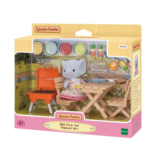 Обложка книги «SYLVANIAN FAMILIES Набор Пикник с барбекью для друзей»