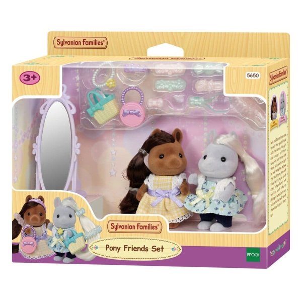 Обложка книги «SYLVANIAN FAMILIES Игровой набор "Подружки Пони"»