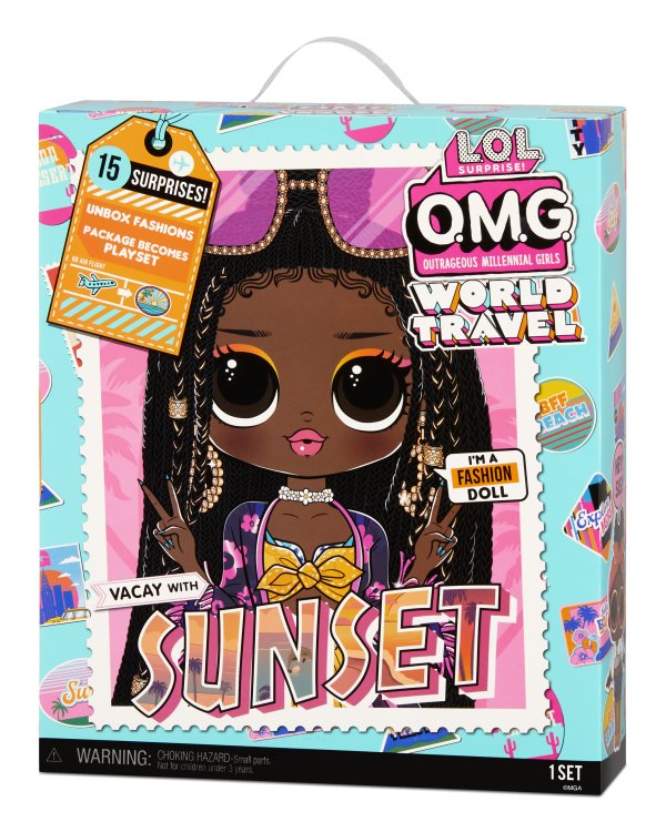 Дополнительное изображение книги «L.O.L. Surprise OMG Travel кукла, 24 cм»