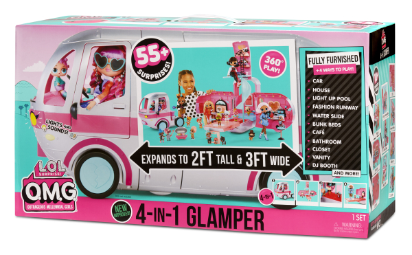 Обложка книги «L.O.L. Surprise OMG игровой комплект Glamper»