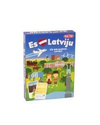 TACTIC Настольная игра "Я люблю Латвию" (на латышском яз.)