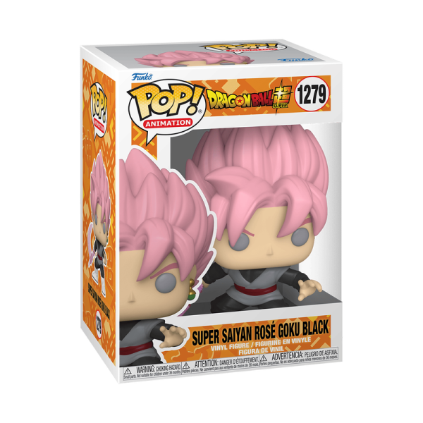 Обложка книги «FUNKO POP! Vinyl: Фигурка: Dragon Ball Super - Super Saiyan Rosé Goku Black»