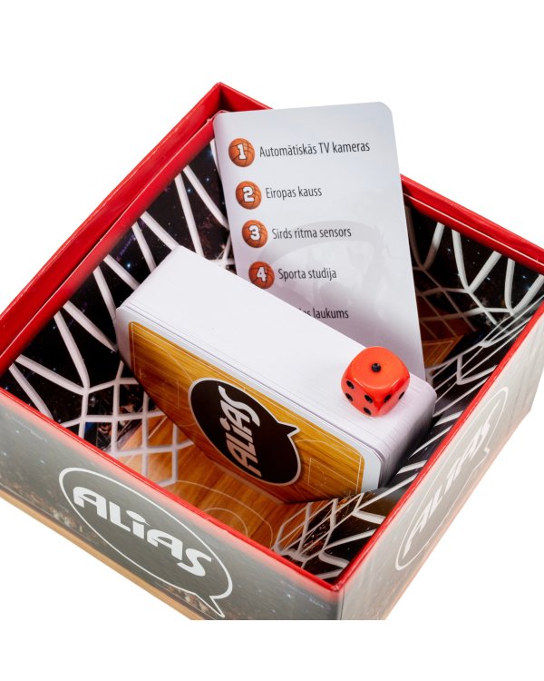 TACTIC Настольная игра Алиас: Баскетбол (на латышском яз.)