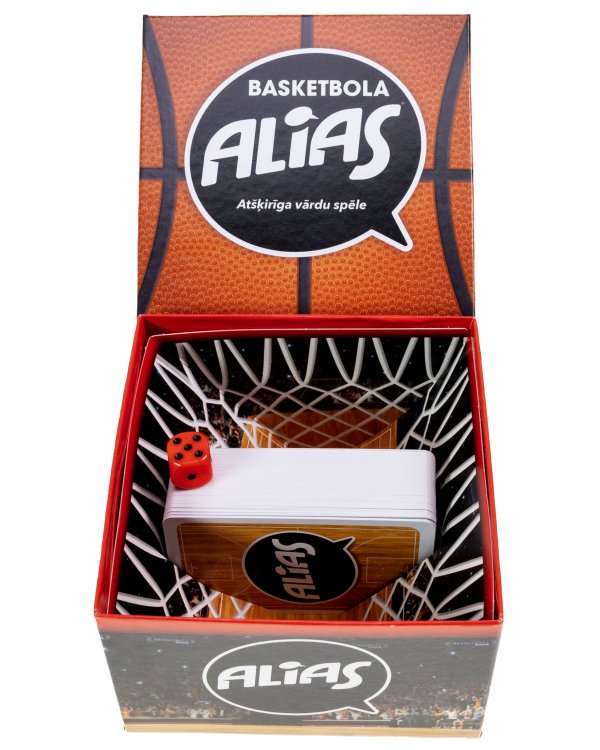 TACTIC Настольная игра Алиас: Баскетбол (на латышском яз.)