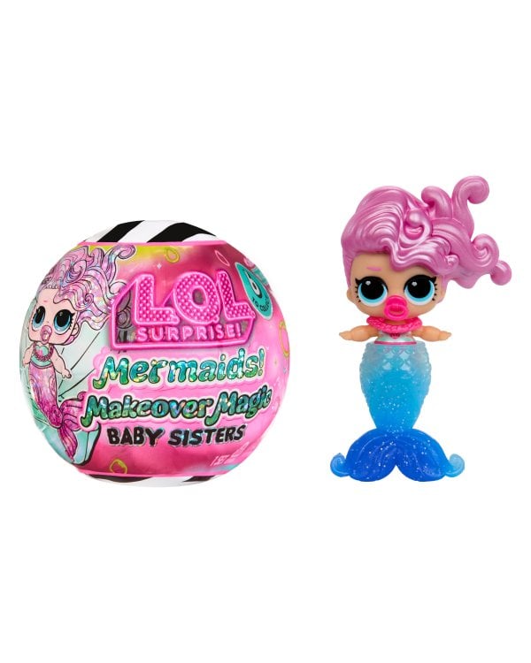 L.O.L. Surprise кукла Mermaids! Makeover Magic Little Sisters