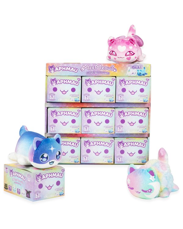 APHMAU MeeMeow Плюш в упаковке-сюрприз "Elemental", 15 см