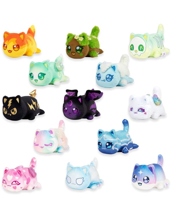 APHMAU MeeMeow Плюш в упаковке-сюрприз "Elemental", 15 см