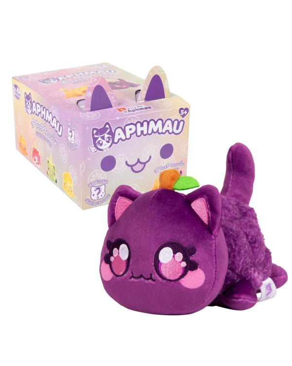 APHMAU MeeMeow Плюш в упаковке-сюрприз "Fruit", 15 см