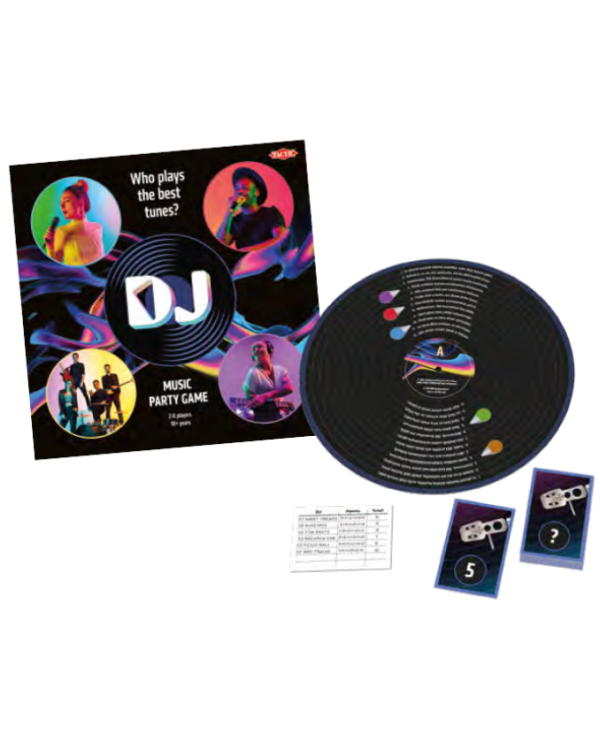TACTIC Настольная игра DJ - Pop Music (на латышском и литовском яз.)