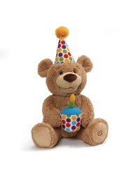 GUND Мягкая музыкальная игрушка Happy Birthday, 43 см