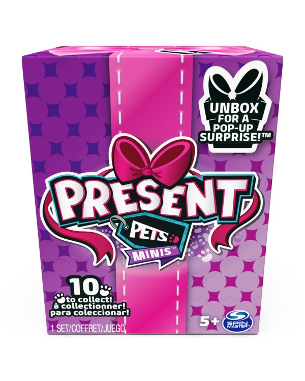 PRESENT PETS Сюрприз с плюшевым мини-питомцем Present Pets