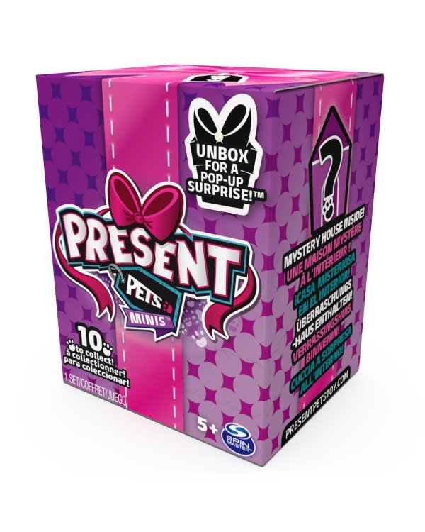 PRESENT PETS Сюрприз с плюшевым мини-питомцем Present Pets