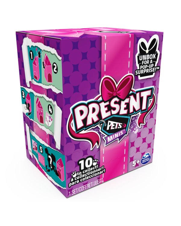 PRESENT PETS Сюрприз с плюшевым мини-питомцем Present Pets