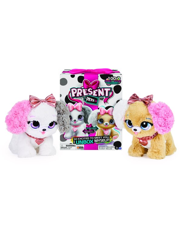 PRESENT PETS  интерактивный щенок GLITTER