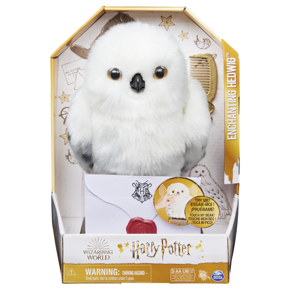 Обложка книги «HARRY POTTER Интерактивная игрушка заколдованный Hedwig, 30 см»