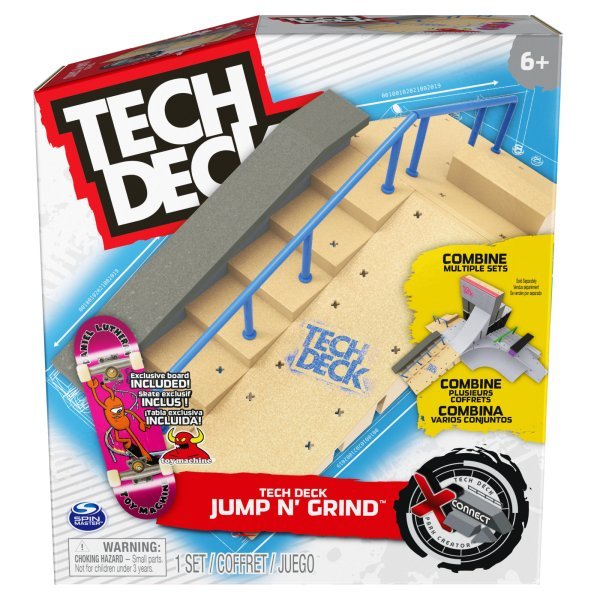 Обложка книги «TECH DECK стартовый набор для создания скейт-парка X-Connect»