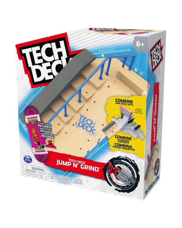 Дополнительное изображение книги «TECH DECK стартовый набор для создания скейт-парка X-Connect»