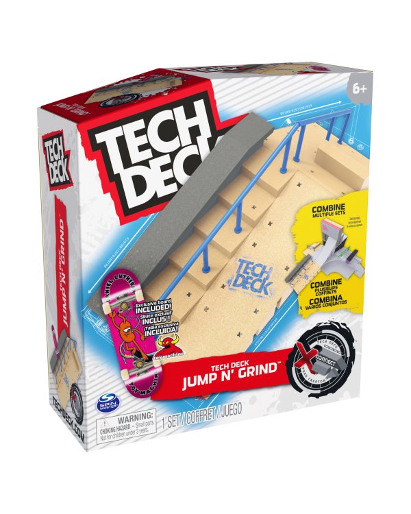 Дополнительное изображение книги «TECH DECK стартовый набор для создания скейт-парка X-Connect»