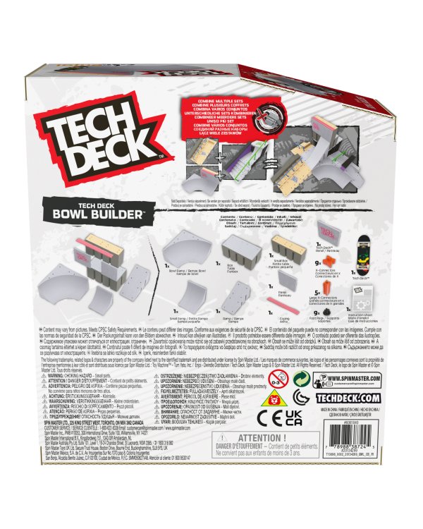 Дополнительное изображение книги «TECH DECK стартовый набор для создания скейт-парка X-Connect»
