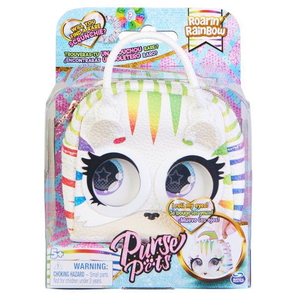 Обложка книги «PURSE PETS Микро-сумочка Roaring Rainbow»