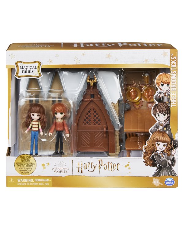 HARRY POTTER Игровой Набор Three Broomsticks - Рон и Гермиона