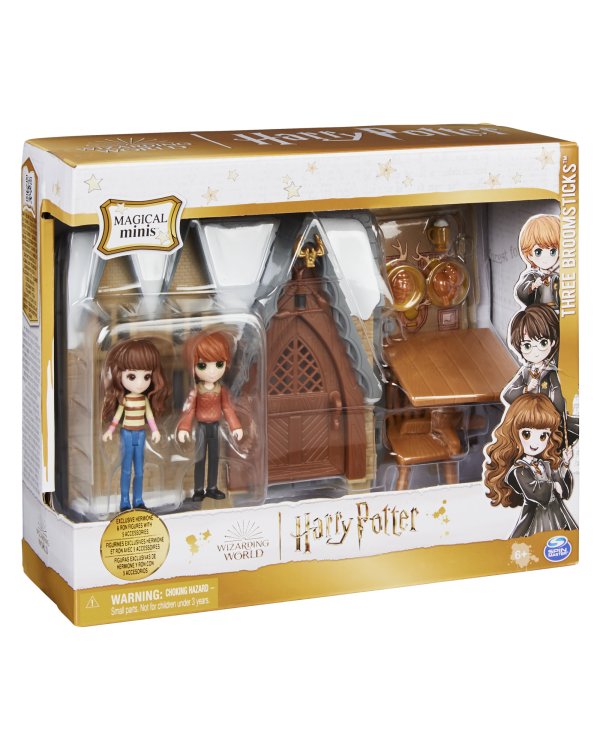 HARRY POTTER Игровой Набор Three Broomsticks - Рон и Гермиона