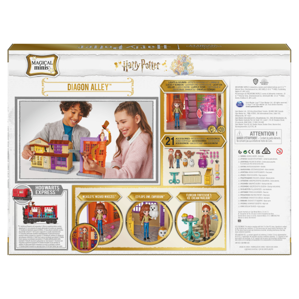 HARRY POTTER Игровой набор Diagon Alley - Гермиона и Фред