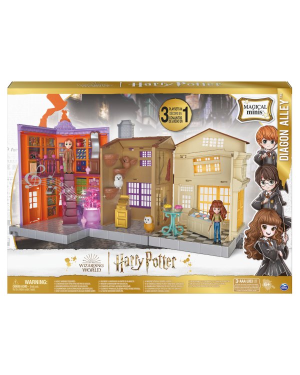 HARRY POTTER Игровой набор Diagon Alley - Гермиона и Фред