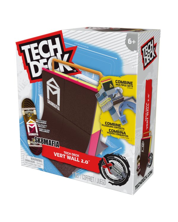 TECH DECK Стартовый набор для создания скейт-парка X-Connect