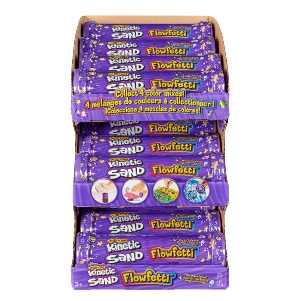 KINETIC SAND Игровой набор Flowfetti Tube KINETIC SAND Игровой набор Flowfetti Tube