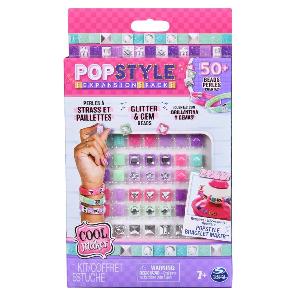 COOL коплект наполнителя PopStyle Glitter & Gem COOL коплект наполнителя PopStyle Glitter & Gem