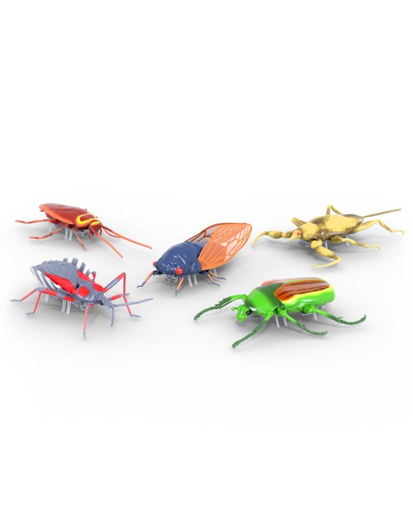 HEXBUG Интерактивная игрушка Nano Real Bugs 5 шт
