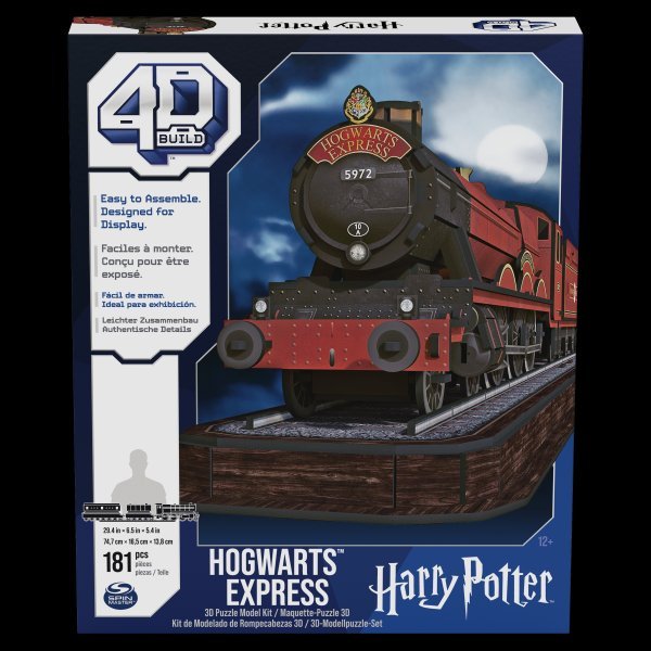 Обложка книги «HARRY POTTER 4D Пазл Хогвартс Экспресс»